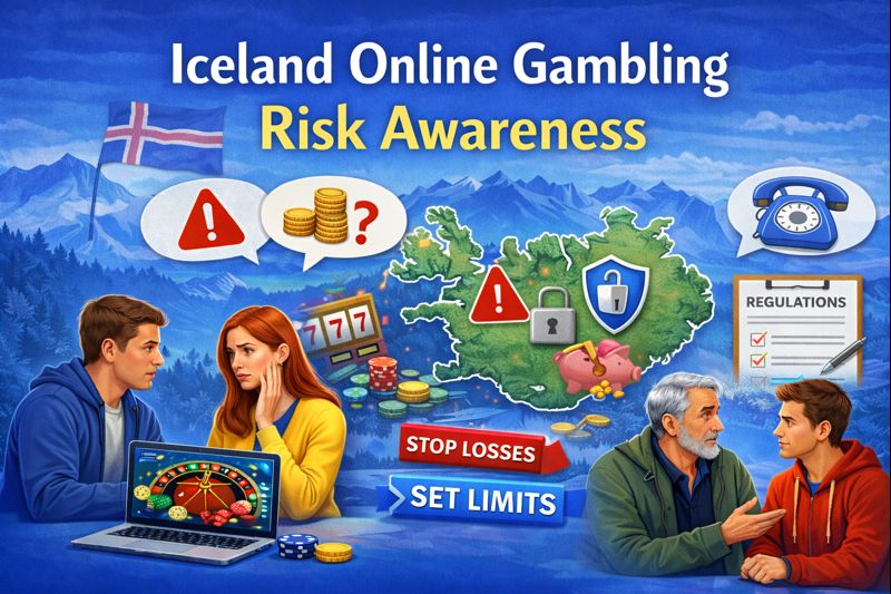 Online gambling risk awareness in Iceland